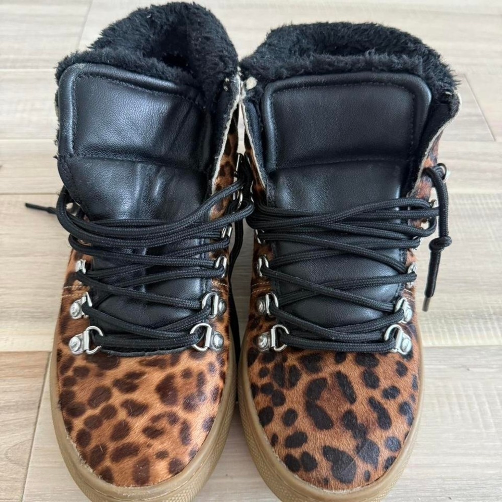 Women's Mark Fisher cheetah print trainers size 6.5